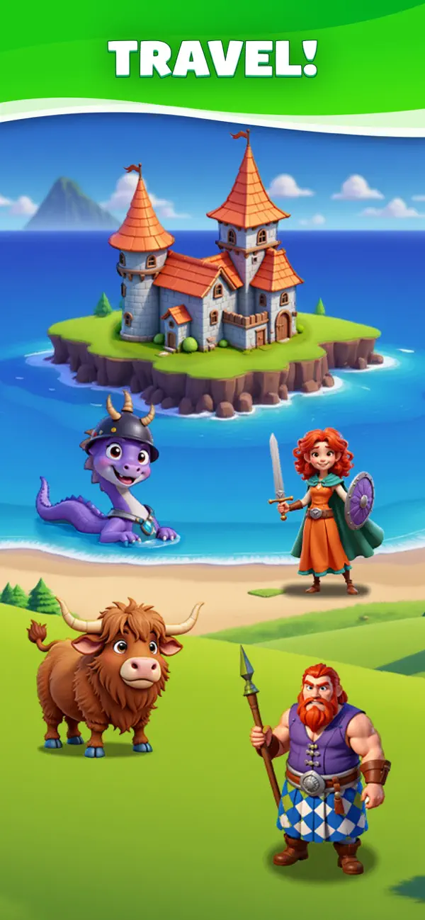 #4. Merge Travel: Build Dream Town (iOS) De: Hi Studio Limited