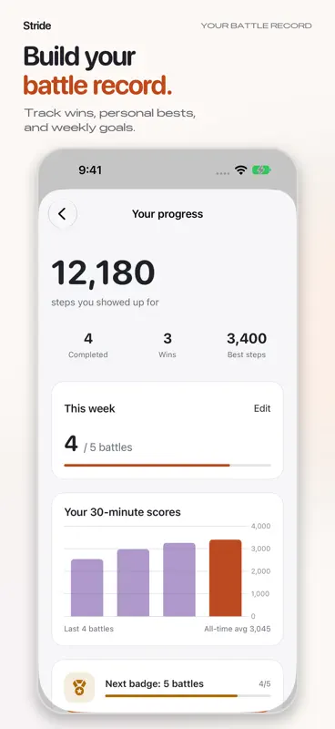 Stride: Step Counter & Battles screenshot 5 of 9