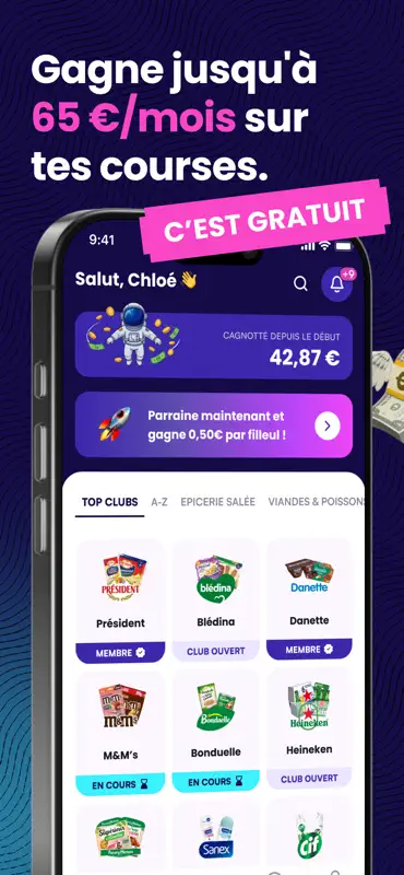 10% - Cashback & Économies screenshot 1 of 7
