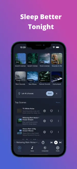 Sleepy – White Noise for Sleep screenshot 1