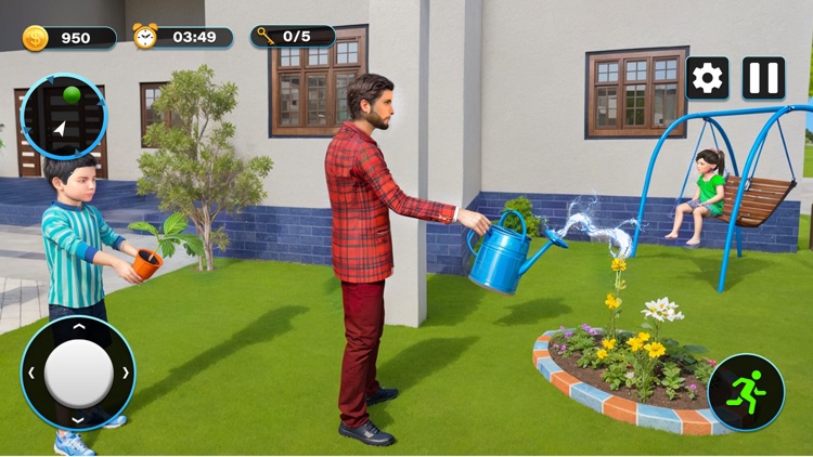 Single Dad Games Happy Family screenshot-3