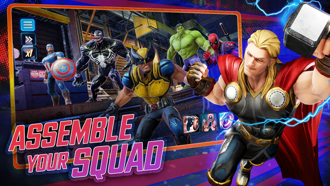 MARVEL Strike Force: Squad RPG screenshot 1