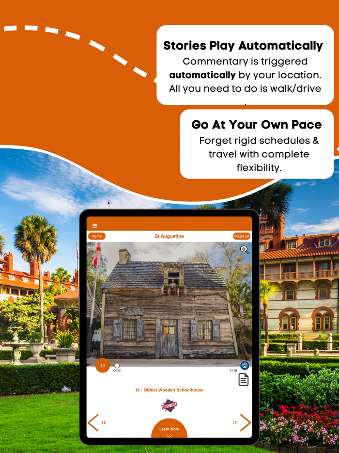 St. Augustine GPS Walking Tour