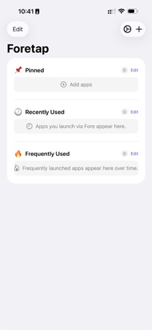 Foretap Screenshot 1 of 3
