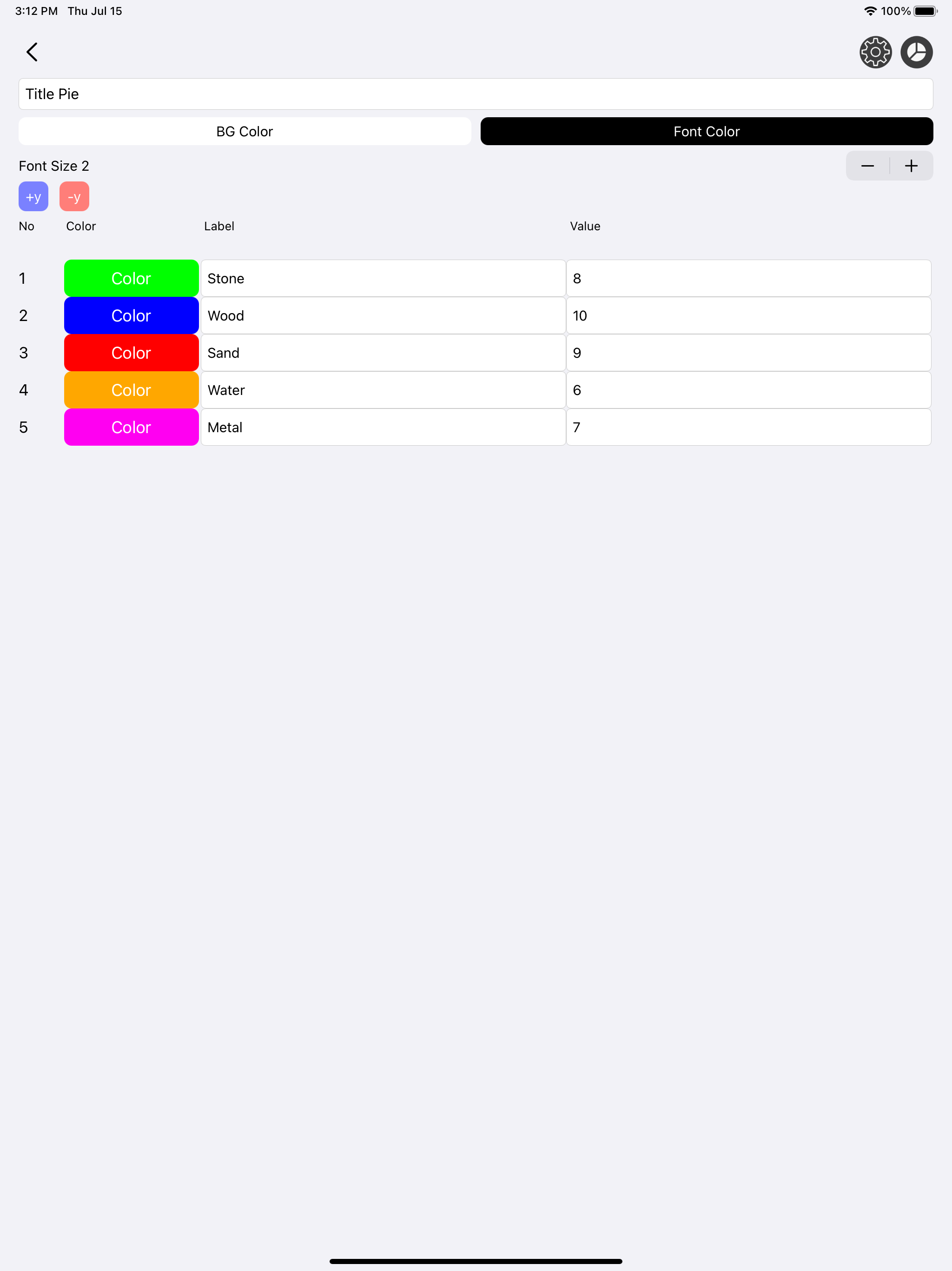 3D Chart Maker