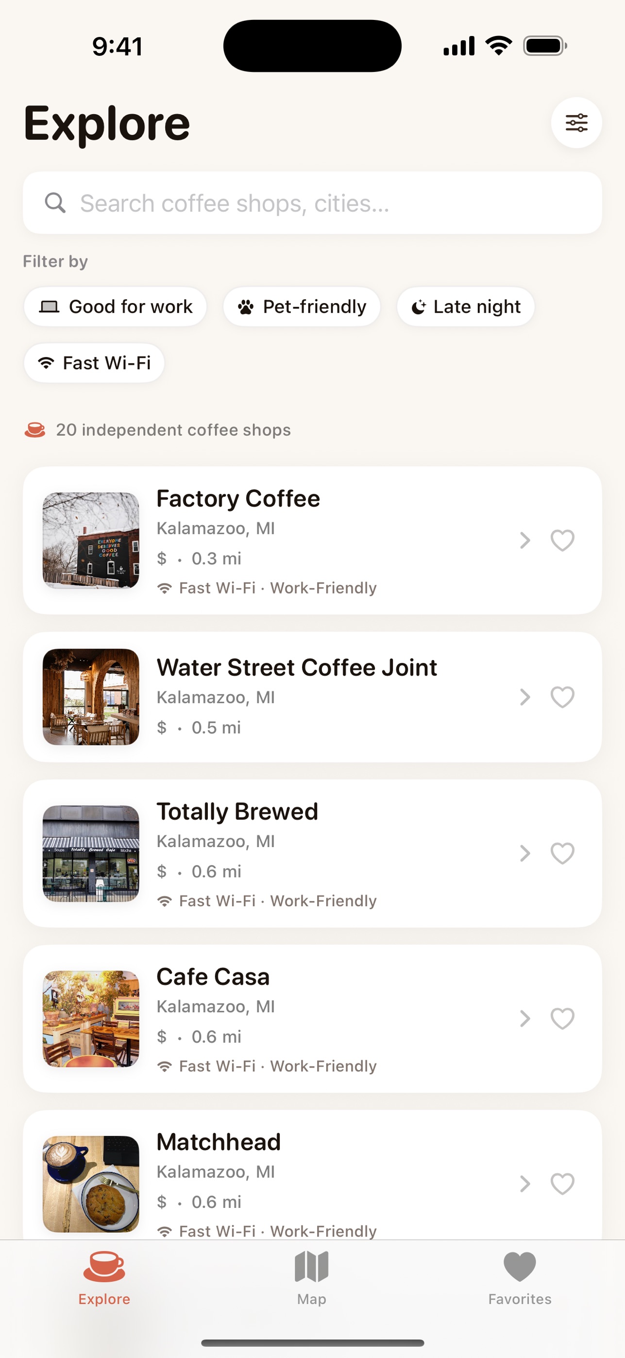 Screenshot 2 of My Local Coffee