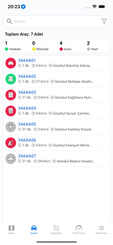 İzci Araç Takip screenshot