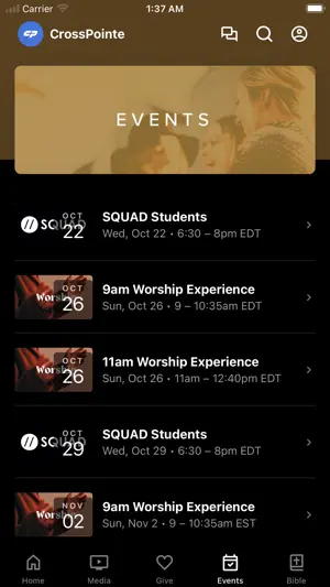 CrossPointe App screenshot 4