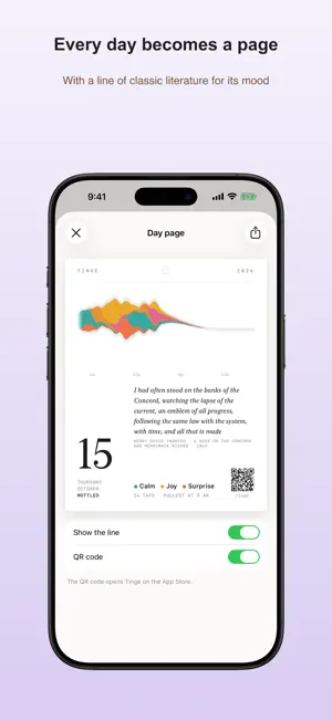 Tinge: Mood Tracker & Diary screenshot 3