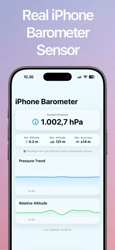 Barometric Pressure Today screenshot 3
