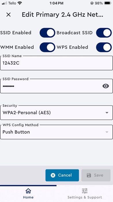 App screenshot