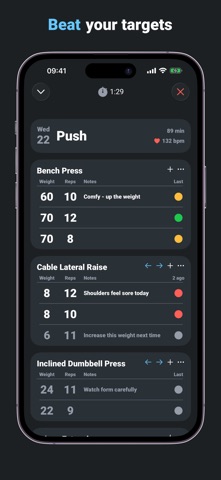 Pump - Workout Tracker Screenshot 2 of 5