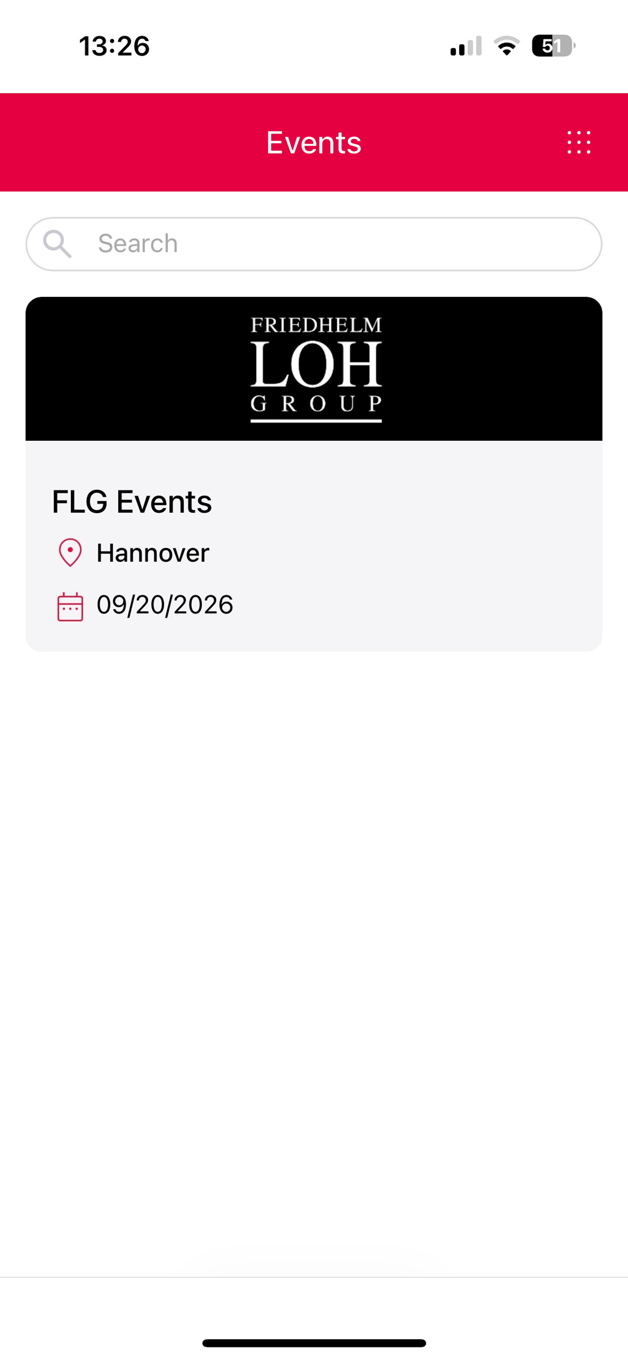 FLG Event App screenshot 3