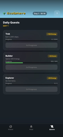 Eco Sphere test screenshot
