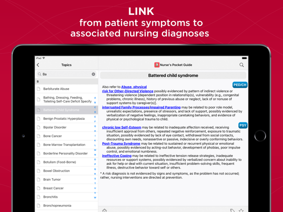 Screenshot #5 pour Nurse's Pocket Guide-Diagnosis