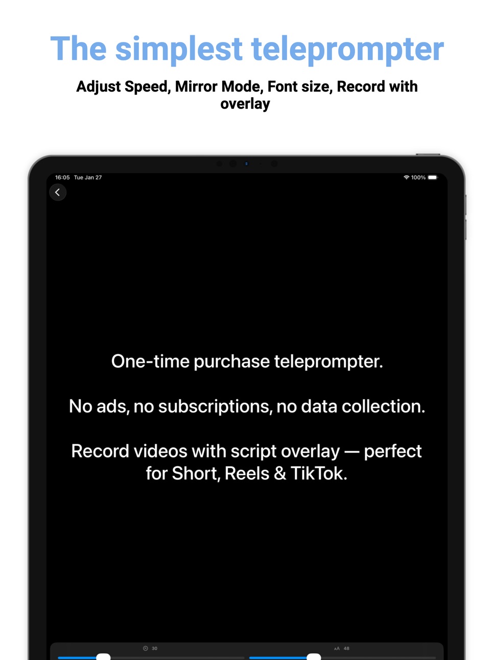 iPad screenshot