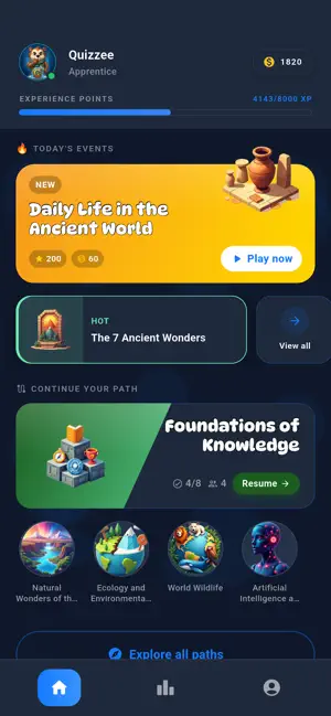 Quizzee - Trivia & Quiz screenshot 2