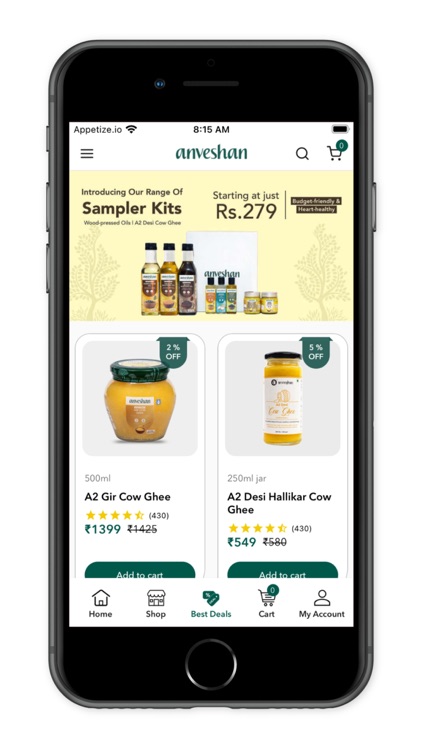 Anveshan: Everyday 100% Food