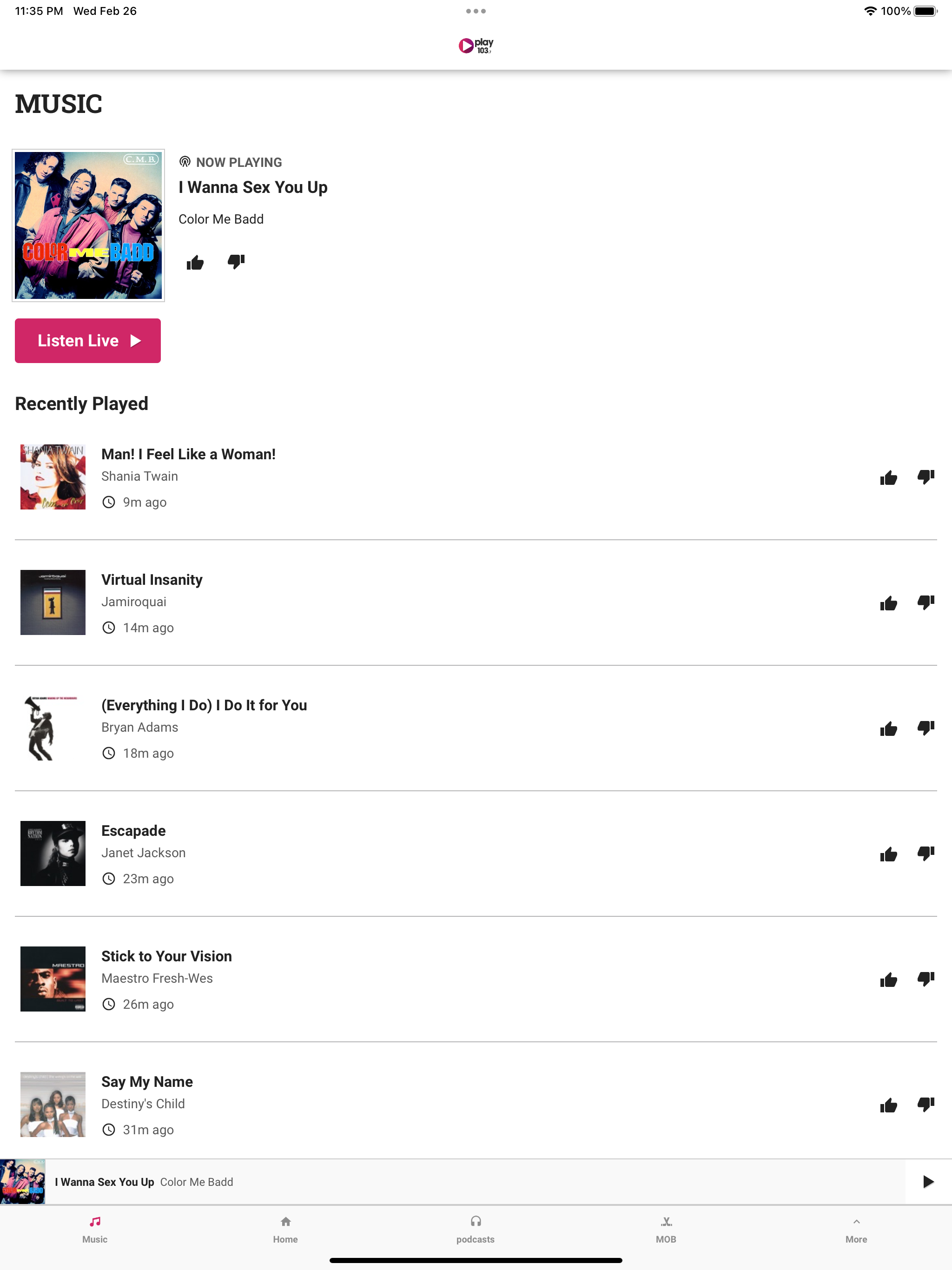 play 103.7