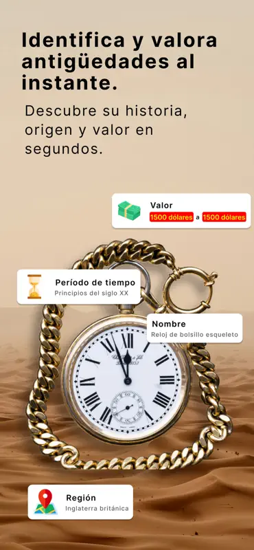 Valuador de Antigüedades: Scan screenshot 1 of 5