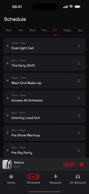 Backstage Radio screenshot 4