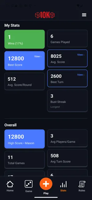 10K Scorekeeper screenshot 2