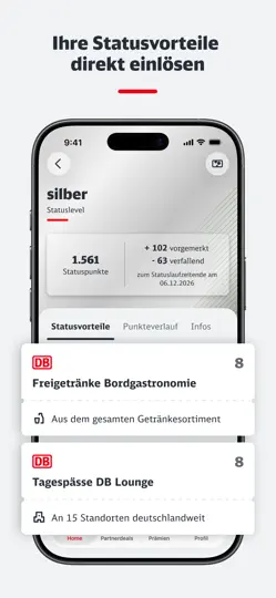 Screenshot von BahnBonus auf dem iPhone 5