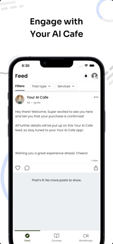 Your AI Cafe screenshot
