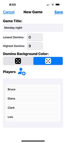 DominoDotCounter iPhone screenshot