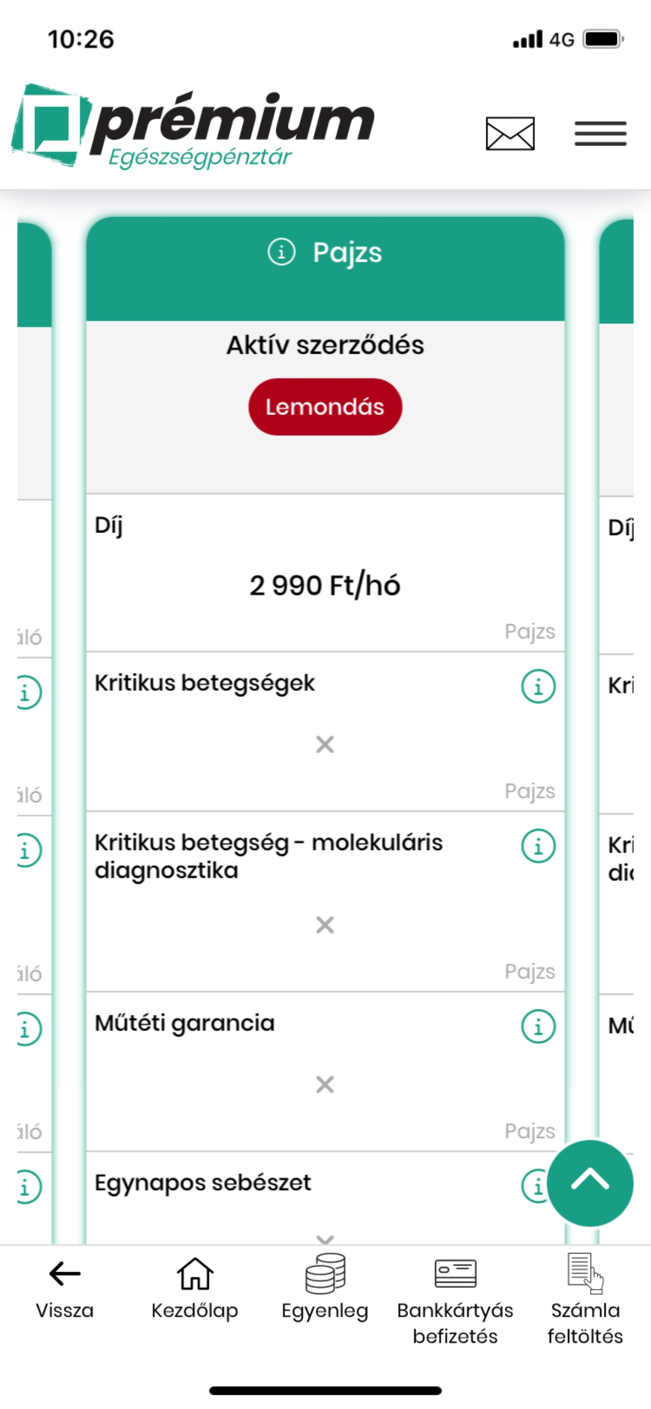 PRÉMIUM Egészségpénztár screenshot 8