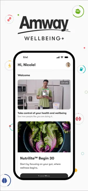 Amway Wellbeing+ screenshot 1