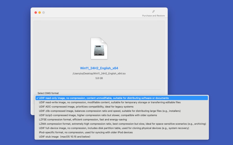 #4. ISO to DMG Converter (macOS) 由: 瑞英 段
