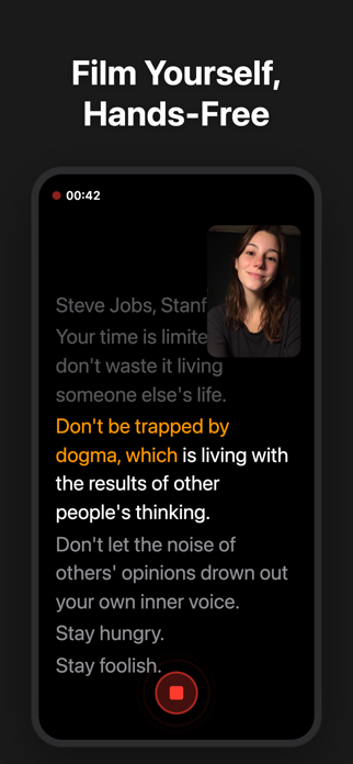 VoiceScroll - Teleprompter Screenshot 2 of 6