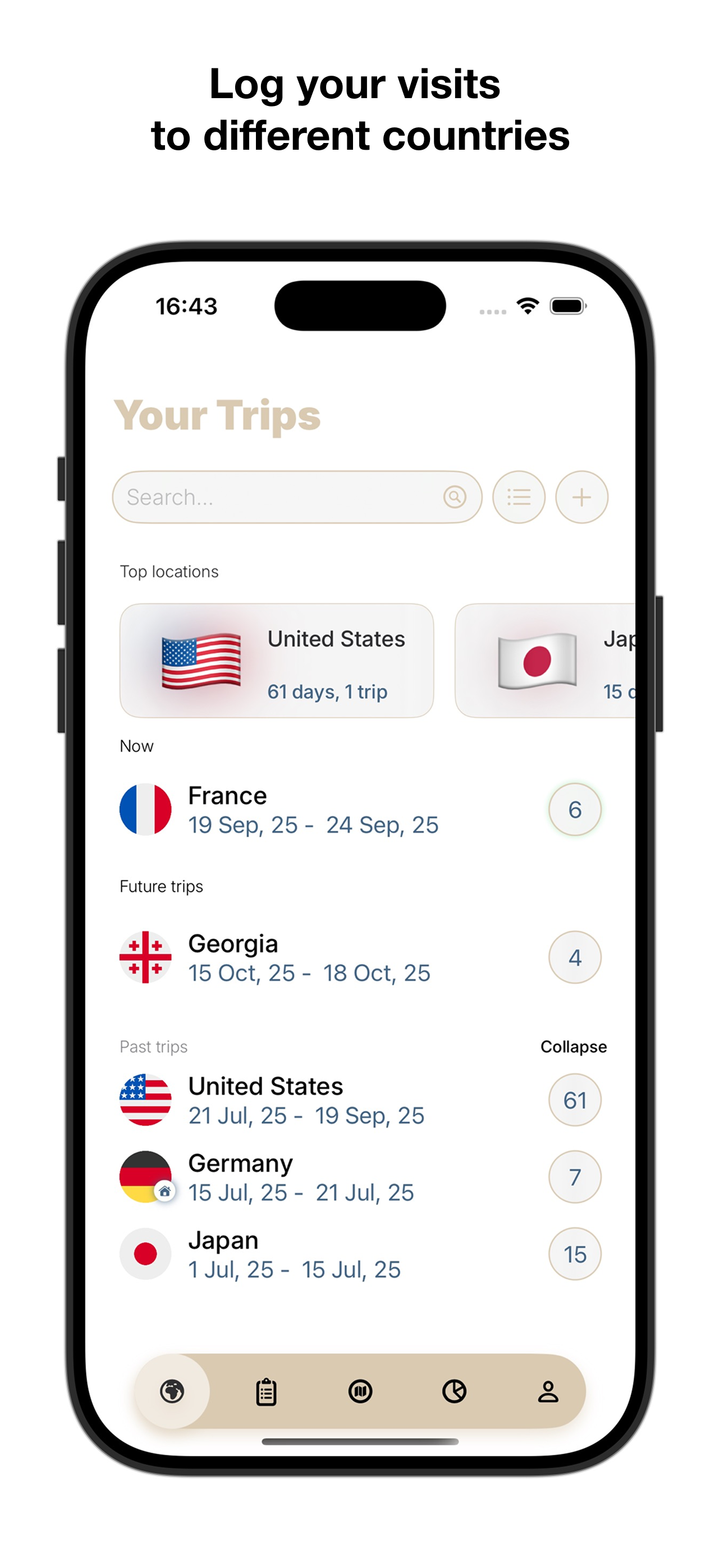 TraviGo - your travel tracker