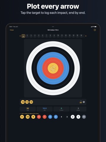 TenRing: Archery Score & Plot iPad screenshot
