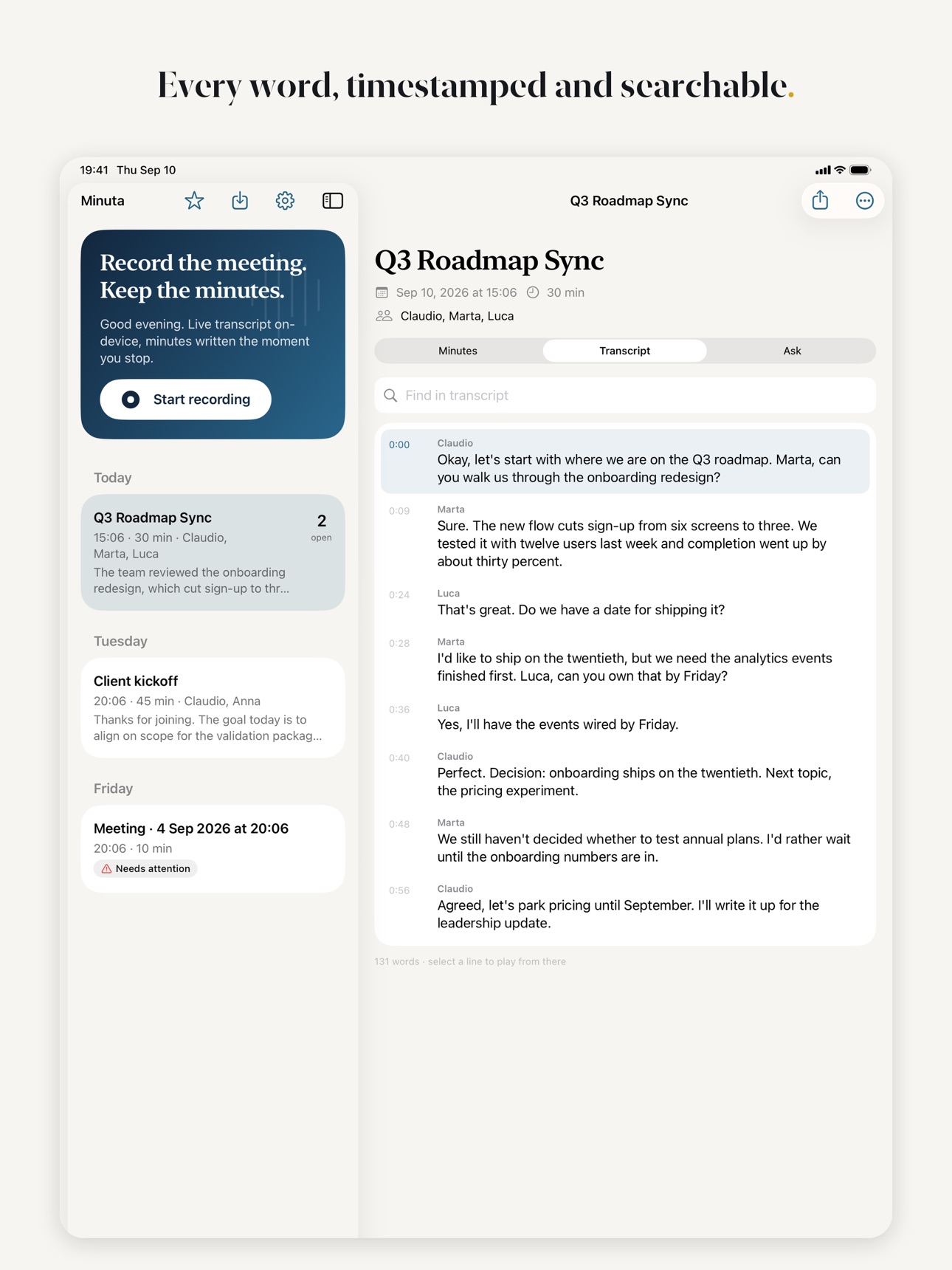 Screenshot 7 of Minuta.