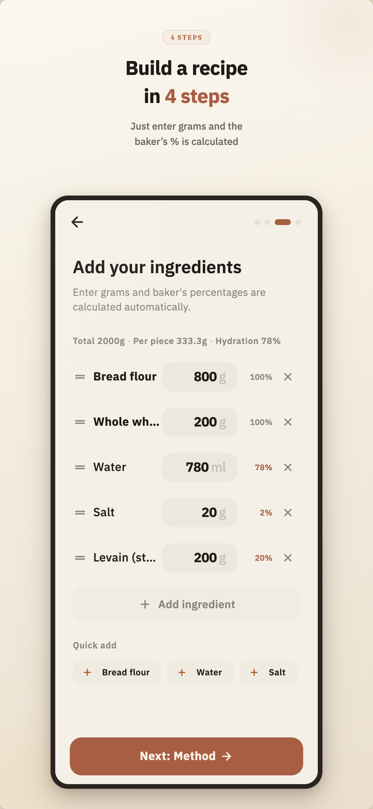 DoughLab - Baking Recipe Lab screenshot 6