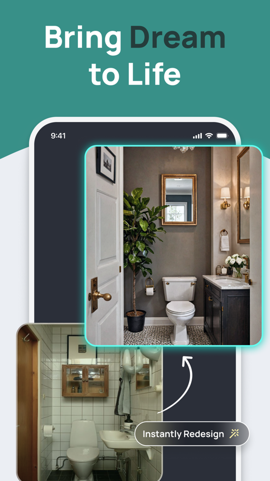 #5. AI Home Design - Decor (iOS) 由: FENIX MOBILE YAZILIM A.S.