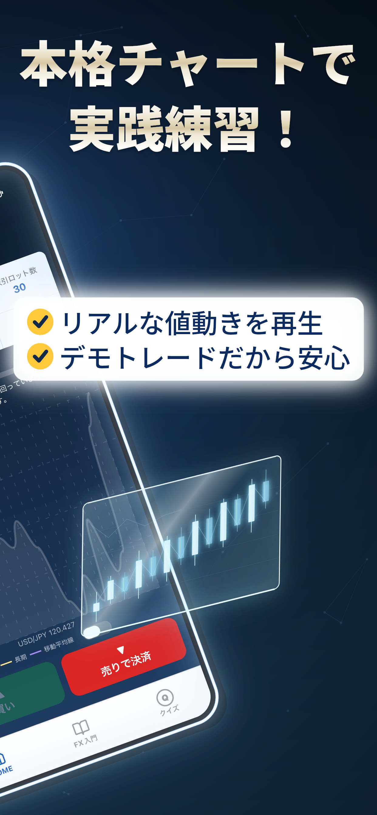 FXデモクエスト-FX Demo Trading Game screenshot 2
