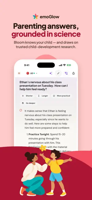 emoGlow: Smart Parenting screenshot 1