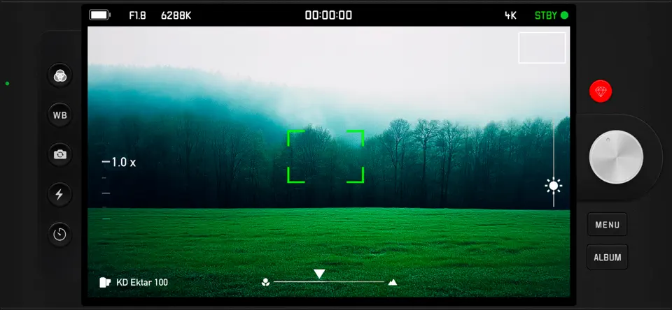 Captura de pantalla de RECO - 4K VIDEO & FILM FILTER en iPhone 1