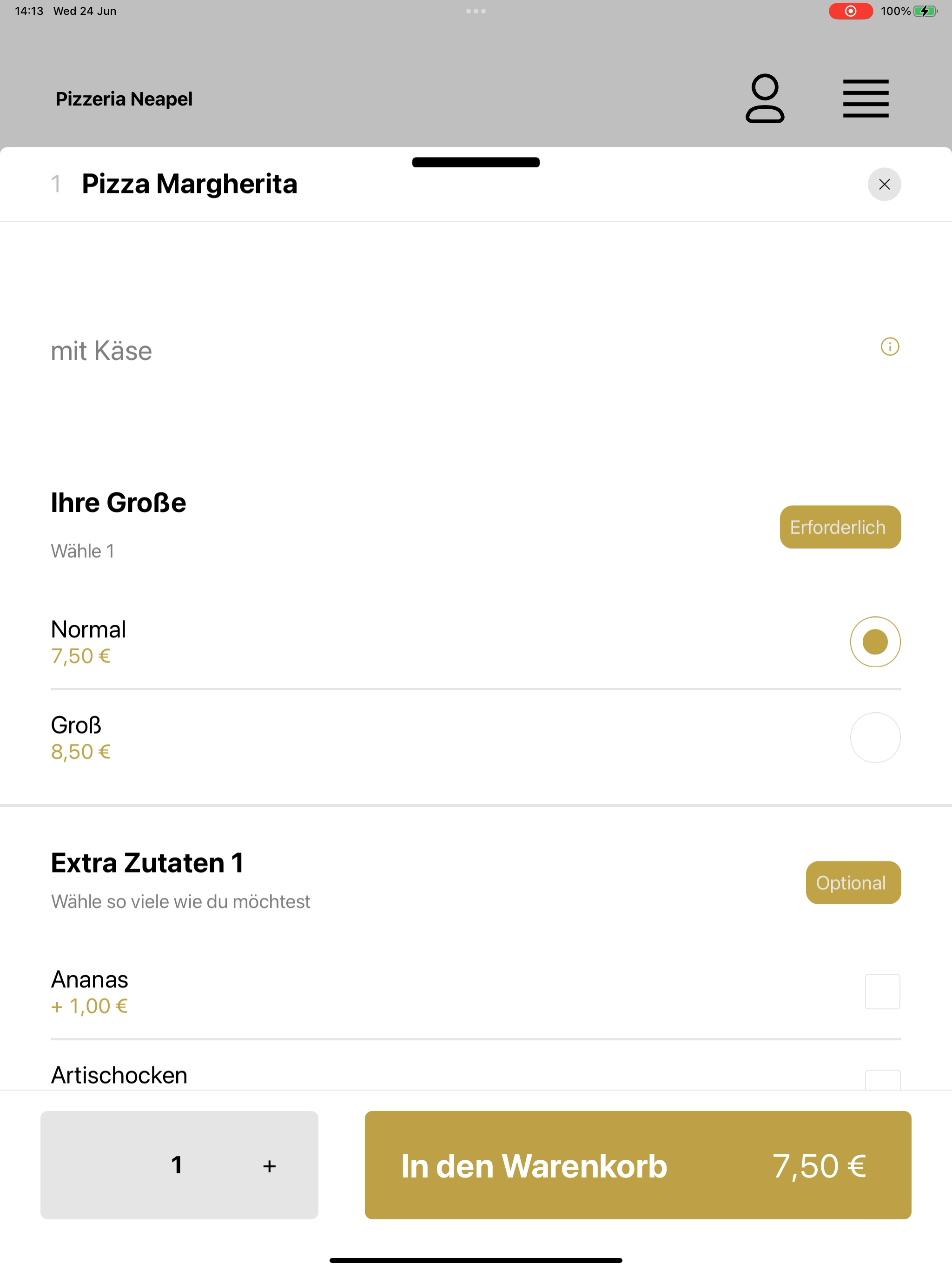 Pizzeria Neapel screenshot 16