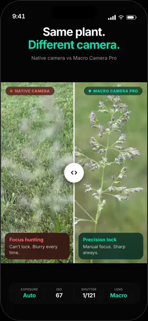 Macro Camera Pro: Manual Focus screenshot 1