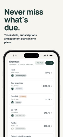 Ledger: Pay Cycle Planner Screenshot 4 of 7