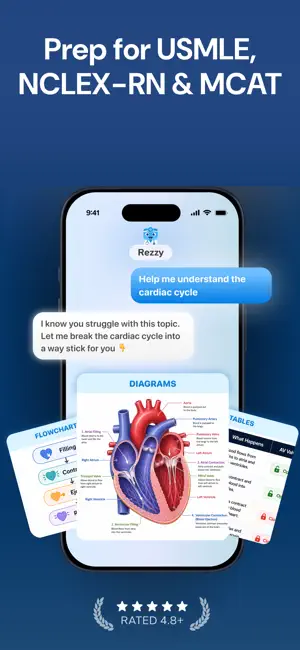 USMLE/NCLEX/MCAT: Oncourse AI screenshot 1