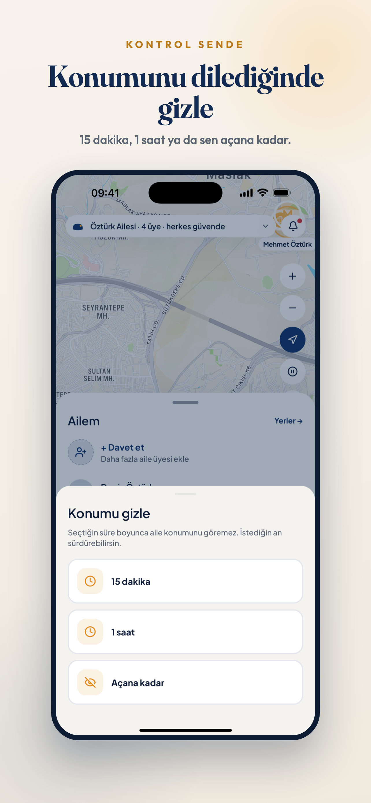 Nestilife: Aile Konum Takip screenshot 5
