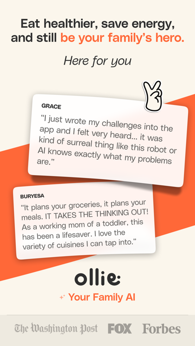 Ollie AI: Family Meal Planner iPhone screenshot 8 - Health & Fitness app