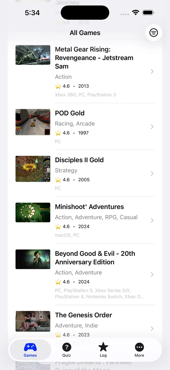Screenshot #2 pour Video Game Quiz