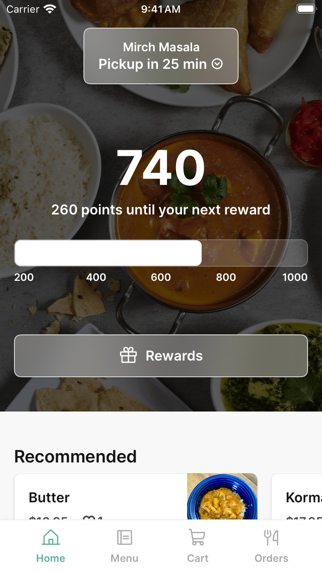 Mirch Masala CO app screenshot