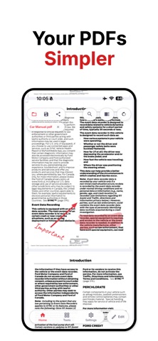 cPDF – PDF Editor & Signer Screenshot 1 of 9